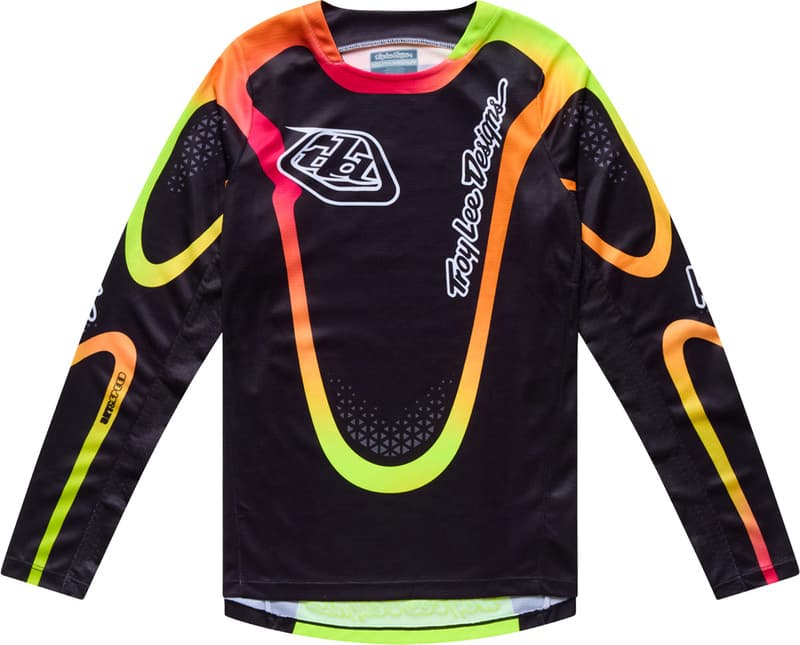 Troy Lee Designs Gp Pro Jeugd Shirt Aura - Zwart