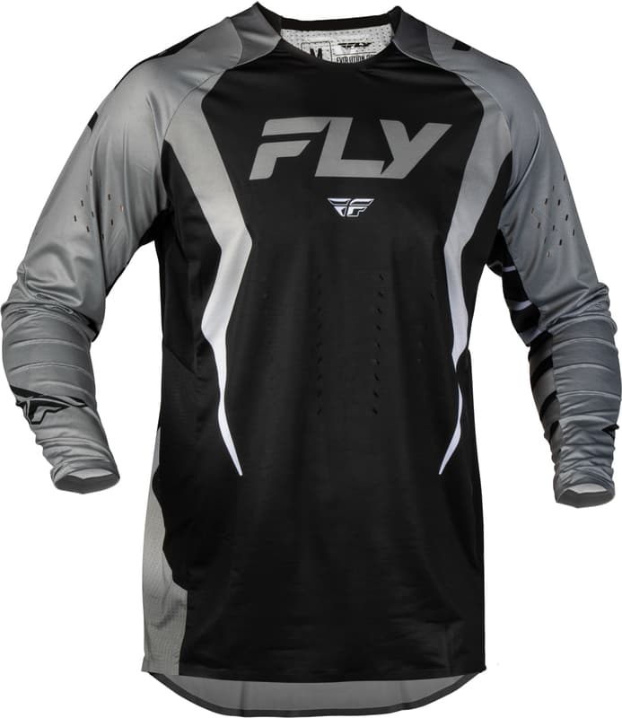 Fly Racing Evolution Dst Bolt Shirt - Zwart/Grijs