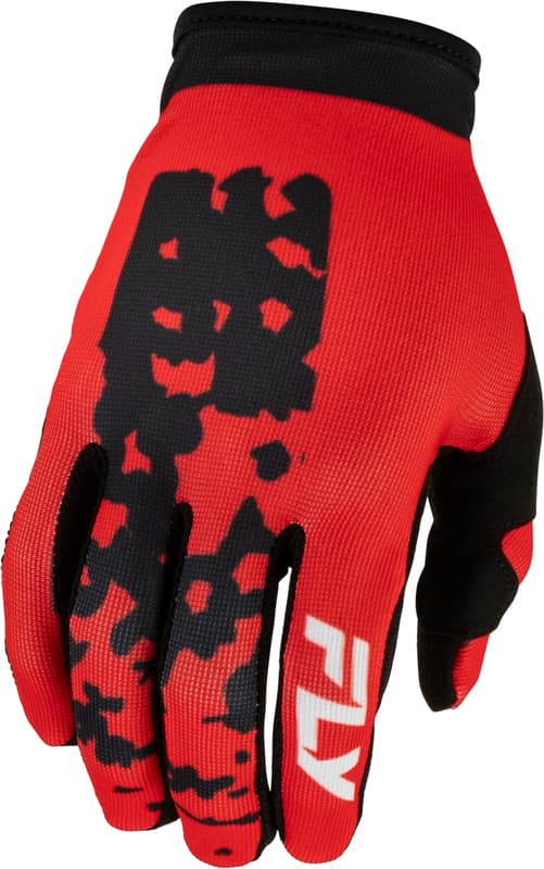 Fly Racing Lite Flake Handschoenen - Rood/Zwart