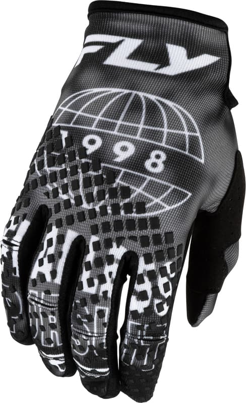 Fly Racing Kinetic Blur Handschoenen - Zwart/Grijs