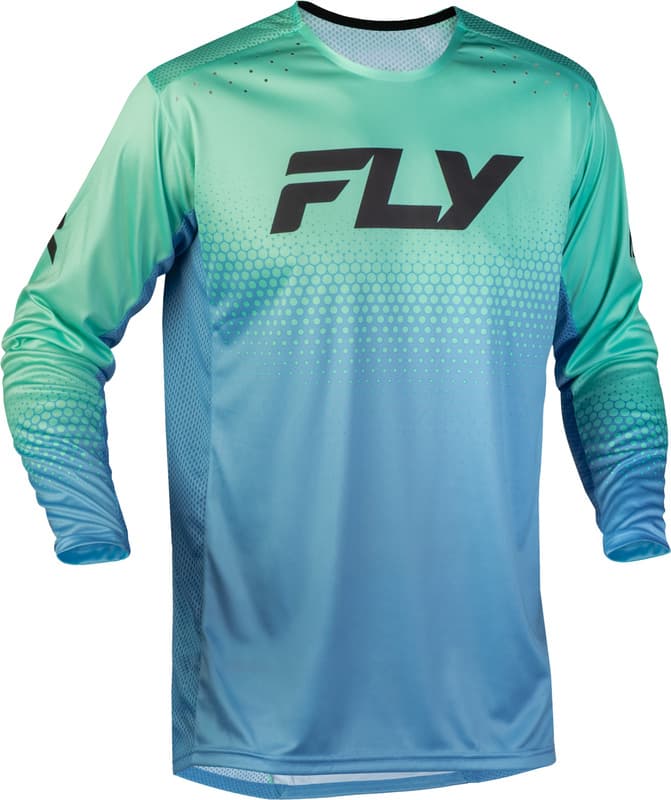 Fly Racing Rayce Sonar Bicycle Shirt - Petrol/Aqua