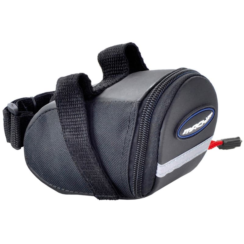 Mach Bicycle Saddle Case. Velcro Mount. 1 Zip.