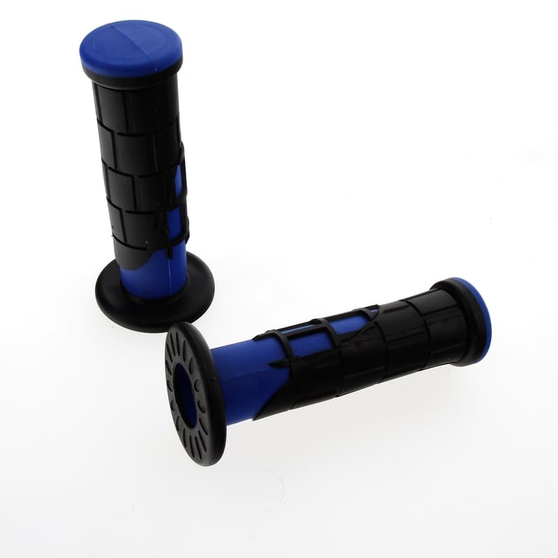 Bihr Vintage Two Tones Grips Full Waffle - Blau