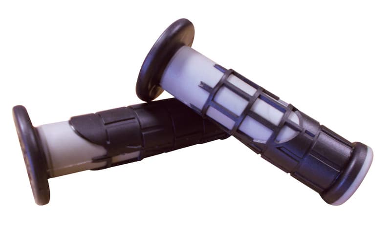 Bihr Two-Tone Grips Full Waffle
