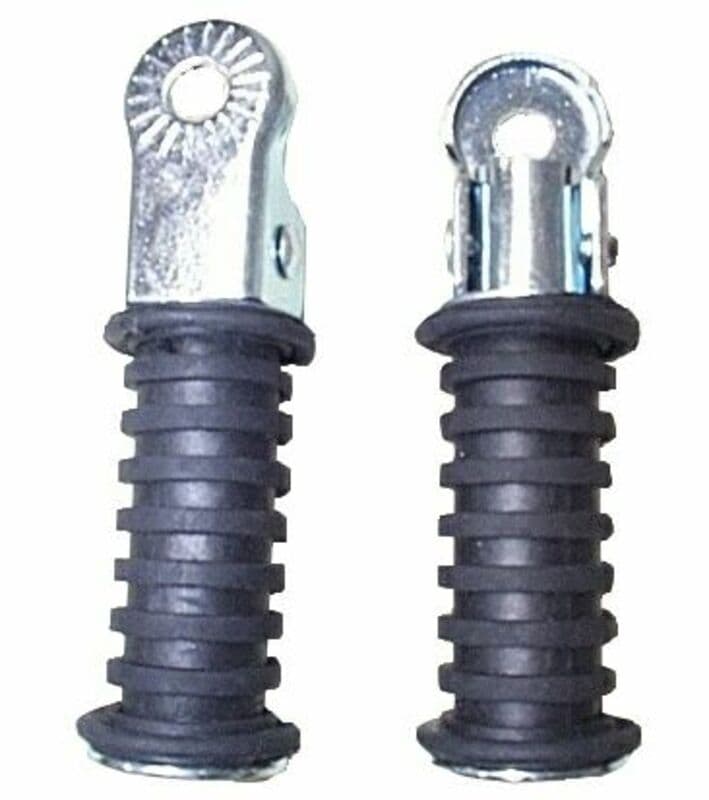 Bihr Standard Footpegs Classical Bike Eyelet Stud - ø10mm