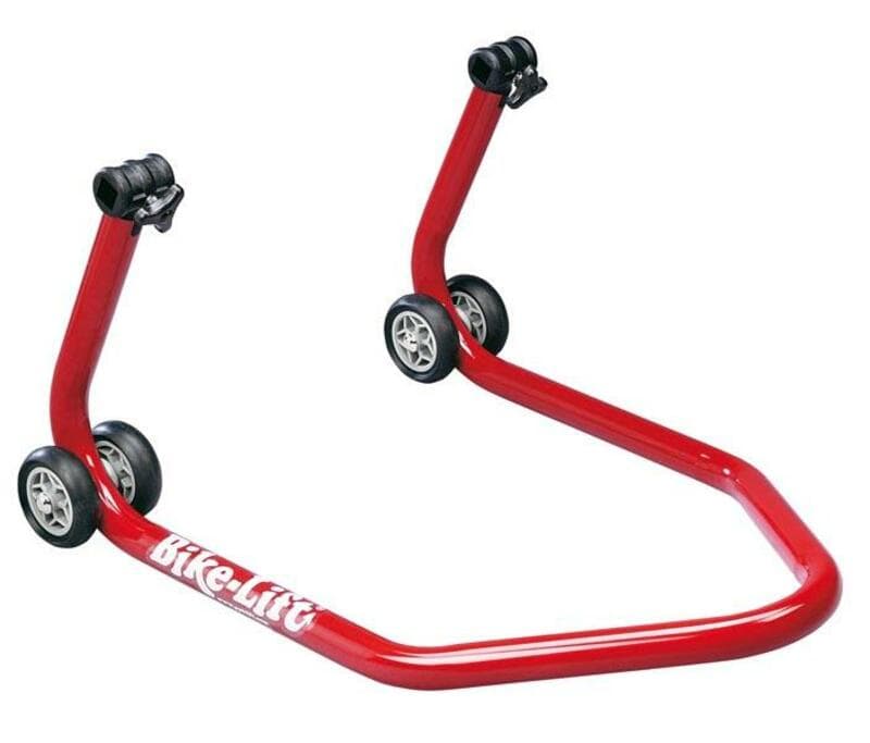 Bike Lift Universeel Achterstandaard met Standaard "L" Adapters Rood - Rs-17