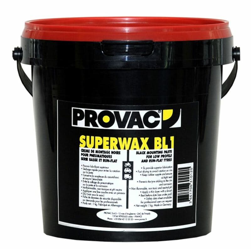 Provac Tire Mounting Paste Schwarz - 1kg