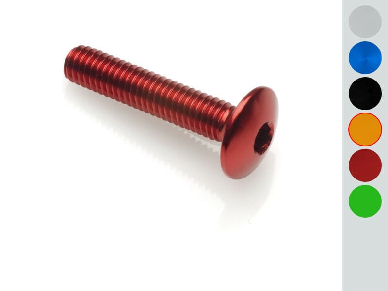 Lightech M5 X 20 Dome Head Screw Ergal Goud