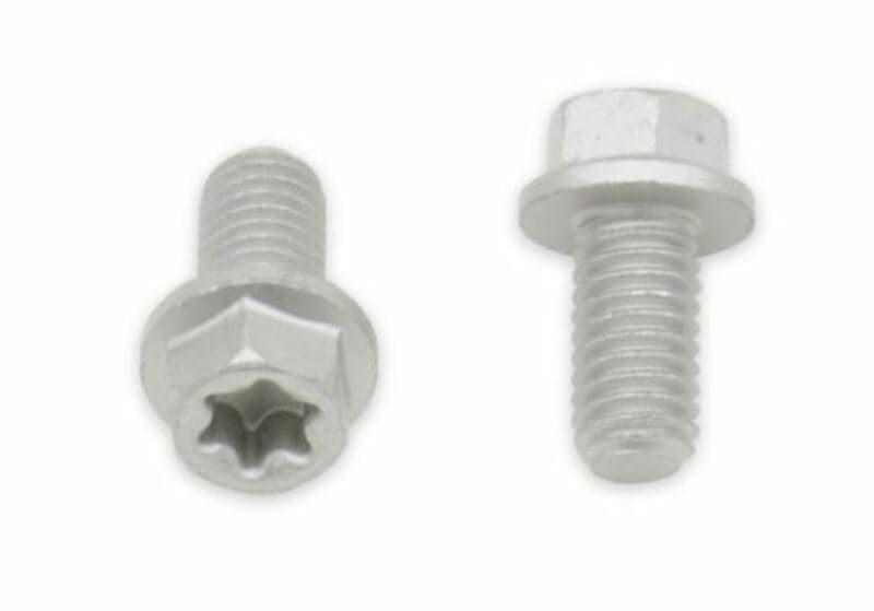 Bolt Hex/Torx Head Screw M6x1x12mm 10 Pieces