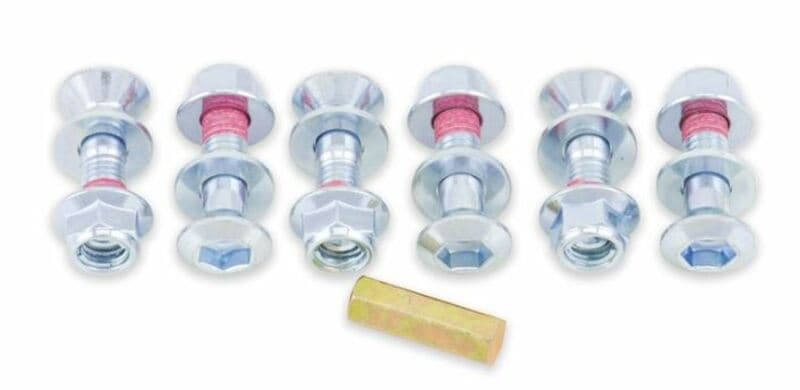 Bolt Kit Of Silber Bolt Sprocket Screws And Nuts, By 6