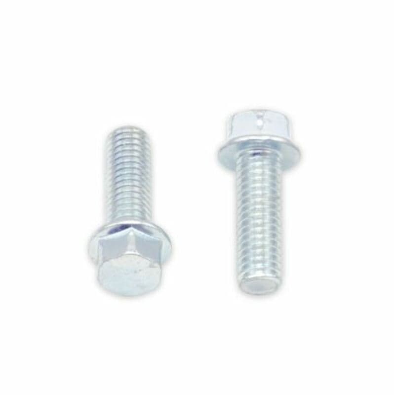 Bolt 8mm Hex Head Screw M6x1x18mm 10 Pieces
