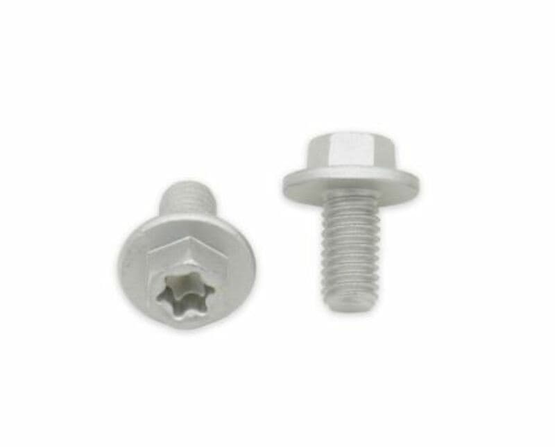 Bolt Hex/Torx Wide Head Screw M6x1x12mm 10 Pieces