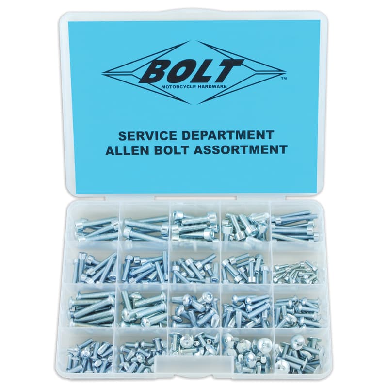 Bolt Engine & Fairing Allen Screws Assortment 318 Pieces
