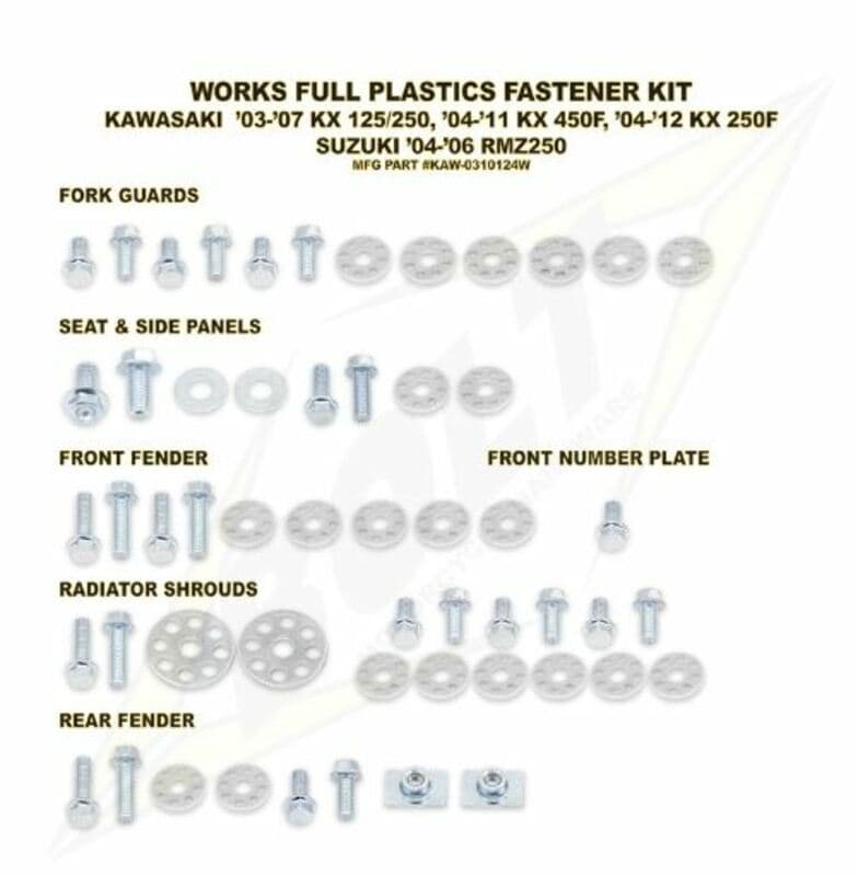 Bolt Screw Kit Ktm