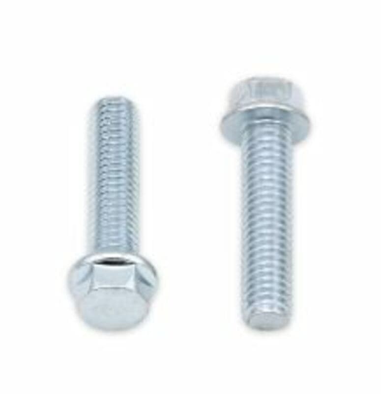 Bolt 8mm Hex Head Screw M6x1x25mm 10 Pieces
