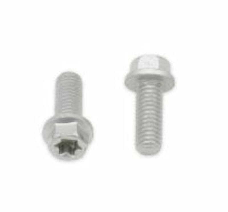 Bolt Hex/Torx Wide Head Screw M6x1x16mm 10 Pieces