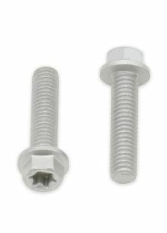 Bolt Hex/Torx Head Screw M6x1x25mm 10 Pieces