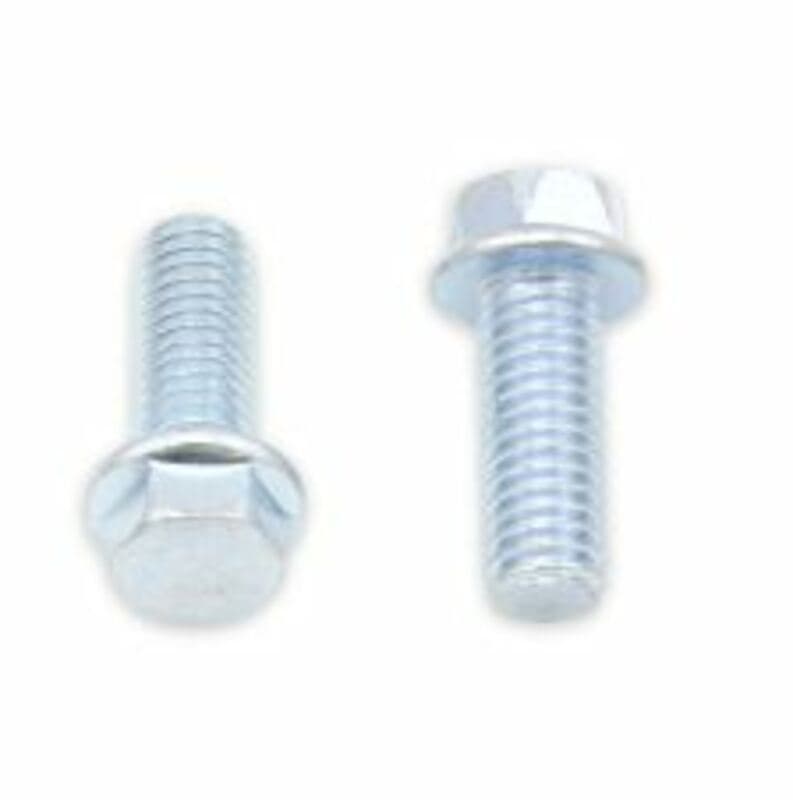 Bolt 8mm Hex Head Screw M6x1x16mm 10 Pieces