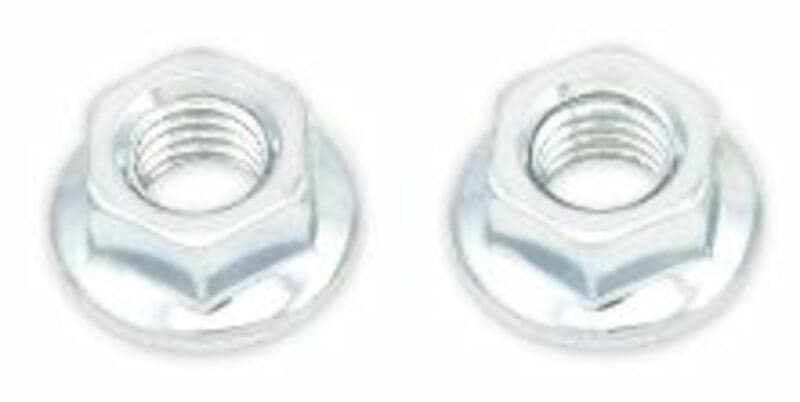Bolt Flange Nut M8x1,25mm Head 12mm Steel 10 Pieces