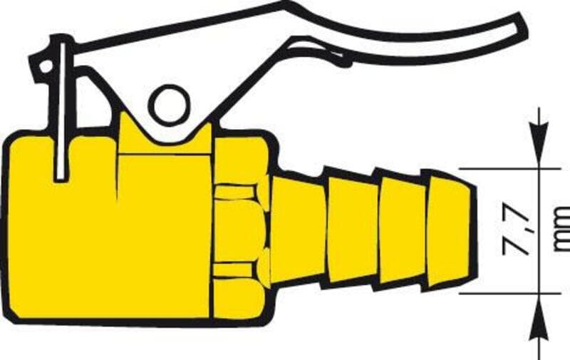 Provac Inflator Connector Schrader Valve Type