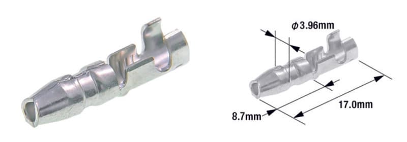 Tourmax Male Terminal Pin Universeel Bullet