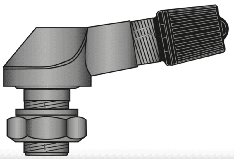 Provac ø8,5mm Aluminium Tire Valve - X10