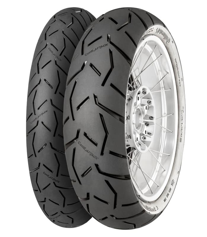 Continental Tyre Contitrailattack 3 170/60 Zr 17 M/C 72w Tl