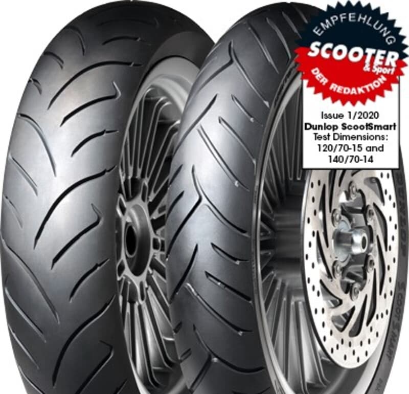 Dunlop Band Scootsmart 90/80-16 M/C 51s Tl