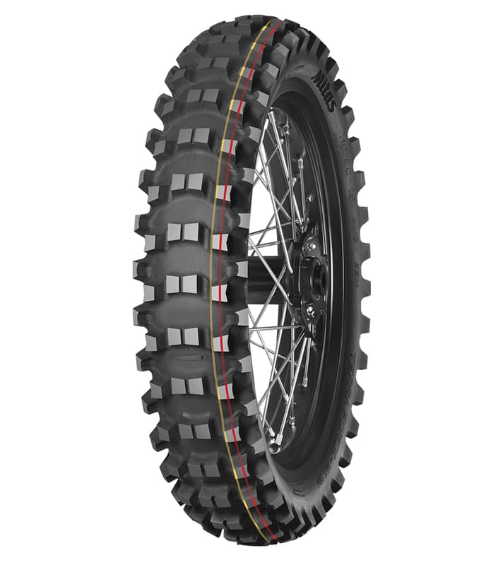 Mitas Band Terra Force-Mx Sm 90/100-14 49m Tt Soft Medium Terrain Rood Geel Nhs