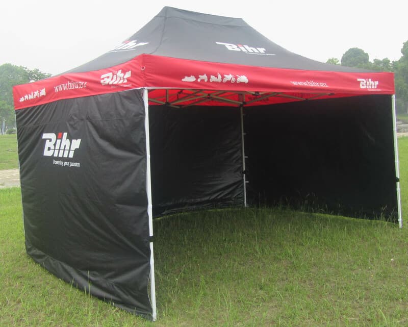 Bihr Home Track Race Tent 4.5x3m With 3 Removable Side Panels