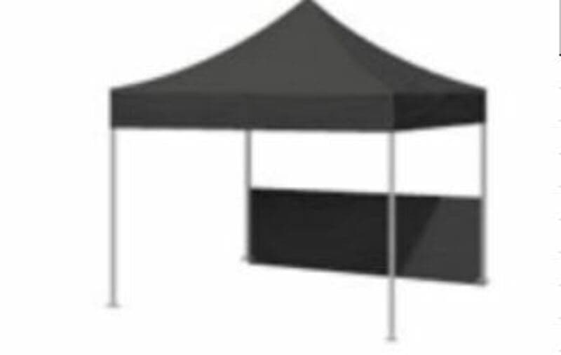 Bihr Home Track Race Tent Removable Half Panel for 3x3m (panel only, tent not included)