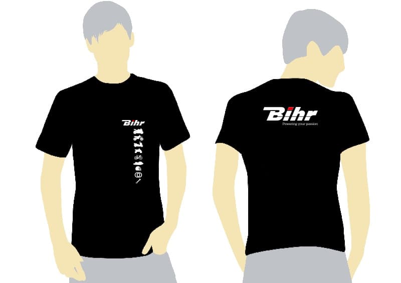 Bihr T-Shirt Zwart 2019 - Size Xxl