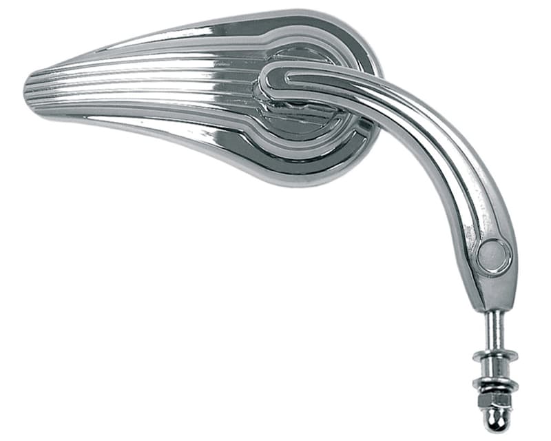 Vicma Water Drop Right Mirror Oem 5/16" - Chrome Harley Davidson (1pc)