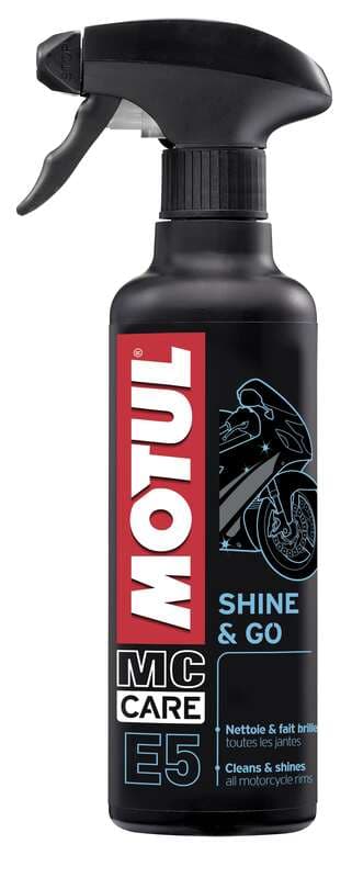 Motul E5 Shine & Go Silicon Cleaner - 400ml Spray