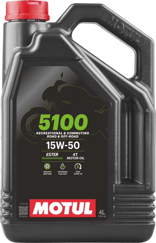 Motul 5100 4t Motor Oil - 15w50 - 4l