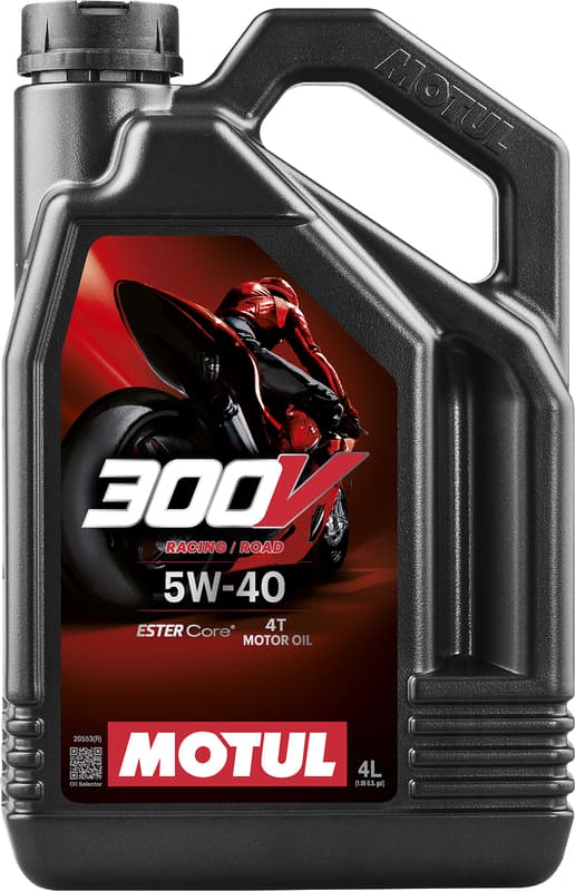 Motul 300V Factory Line Road Racing 4T Motor Oil - 5W40 - 4L