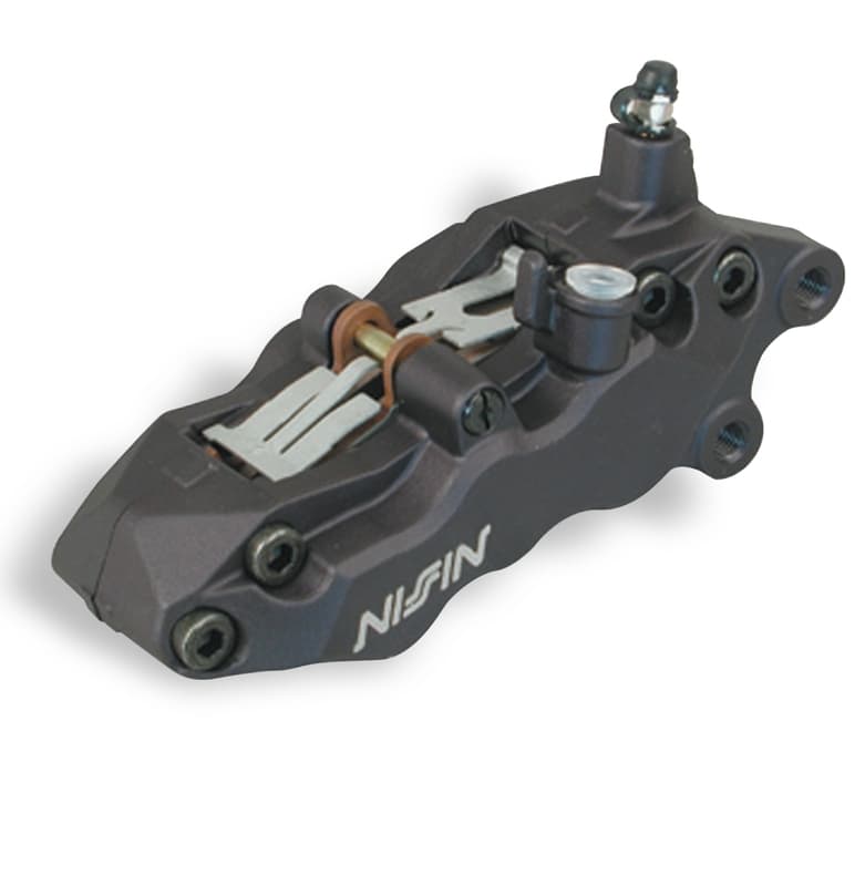 Nissin Etrier 6 Pistons Noir Gauche