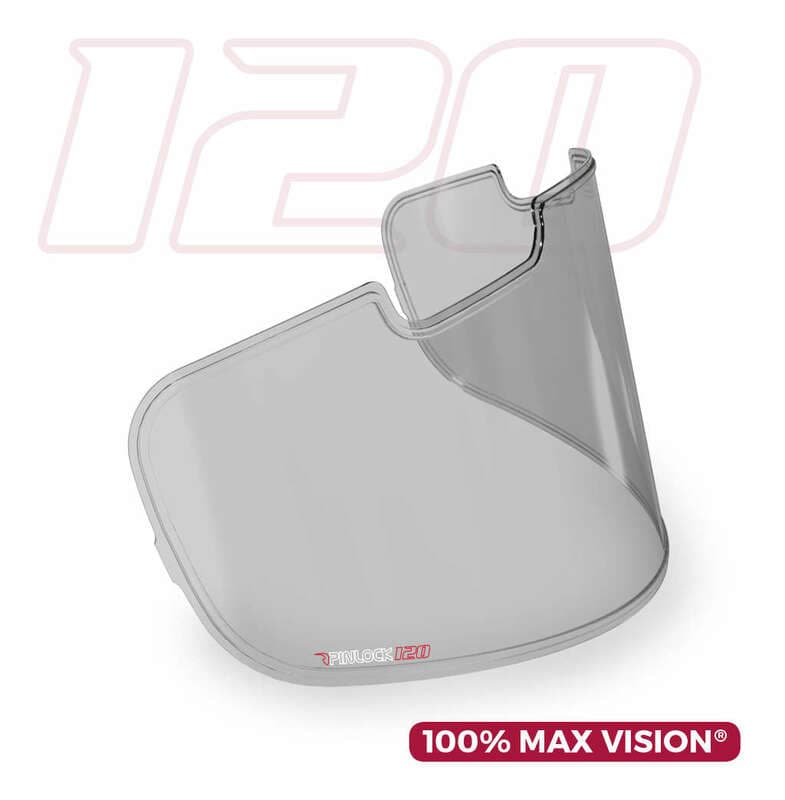Pinlock 100% Max Vision Light Smoke Insert For Arai Sai Type Screens