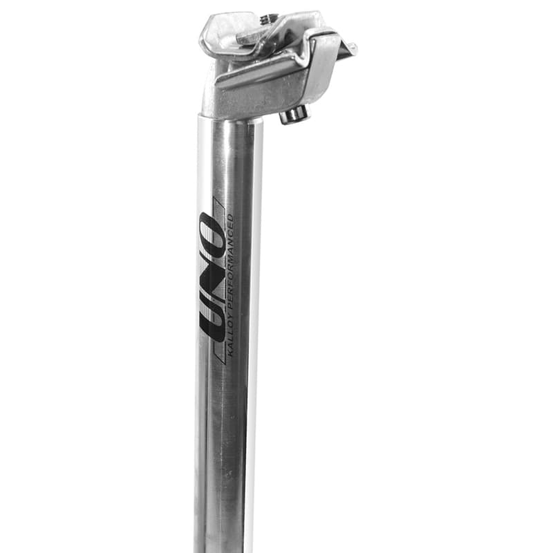 Kalloy Uno Uno Te 379 Bicycle Seatpost - 300mm ø27.2 Silber