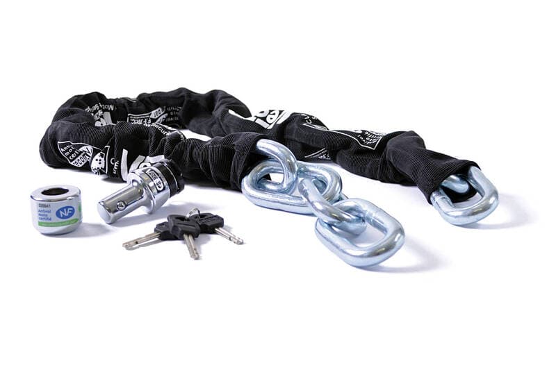 Vector Anti-Theft Kit - Padlock ø21mm + Ketting ø14mm / 1,2m - Sra / Art4 / Nf-Fmcc Certified