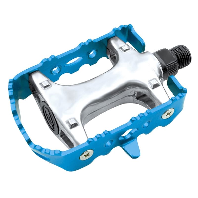 Xerama Freestyle/Bmx Bike Pedals Alu Axle Cr-Mo - Blue