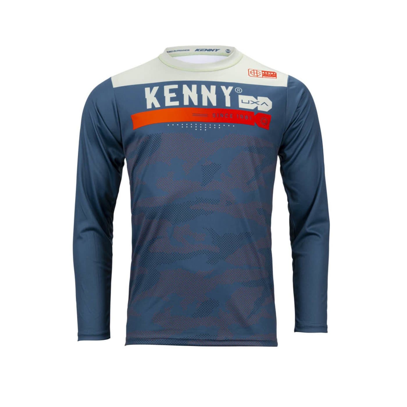 Kenny Elite Shirt voor Volwassen Camouflage Blauw