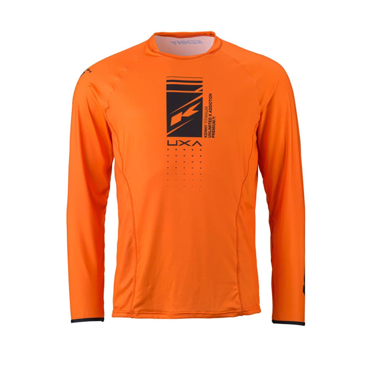 Kenny Titanium Shirt Solid Oranje