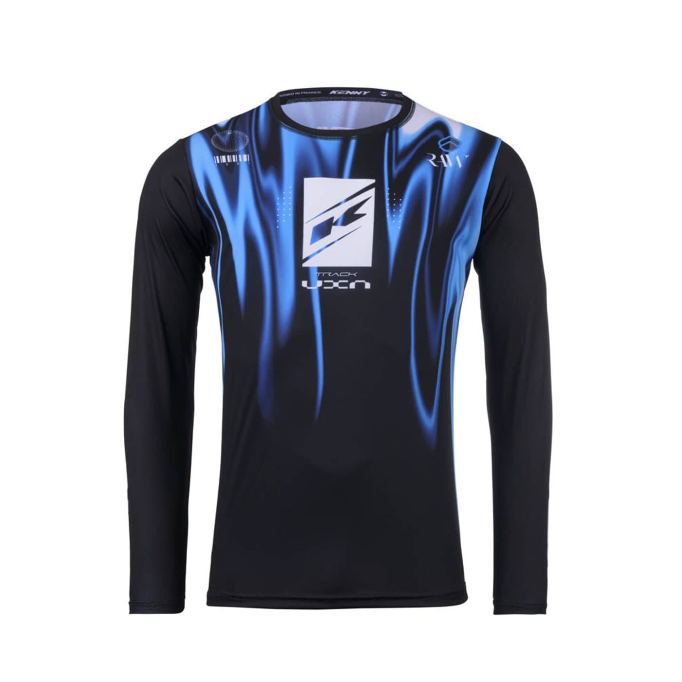 Kenny Track Raw Shirt voor Volwassen Smoke