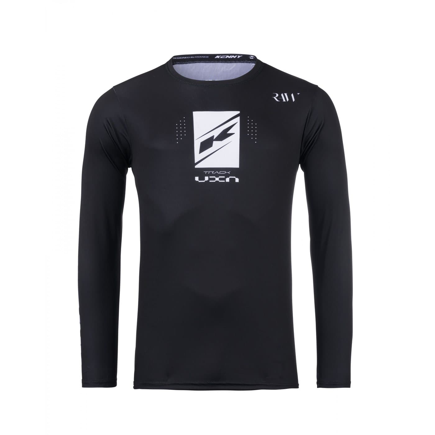 Kenny Track Raw Shirt voor Volwassen Zwart