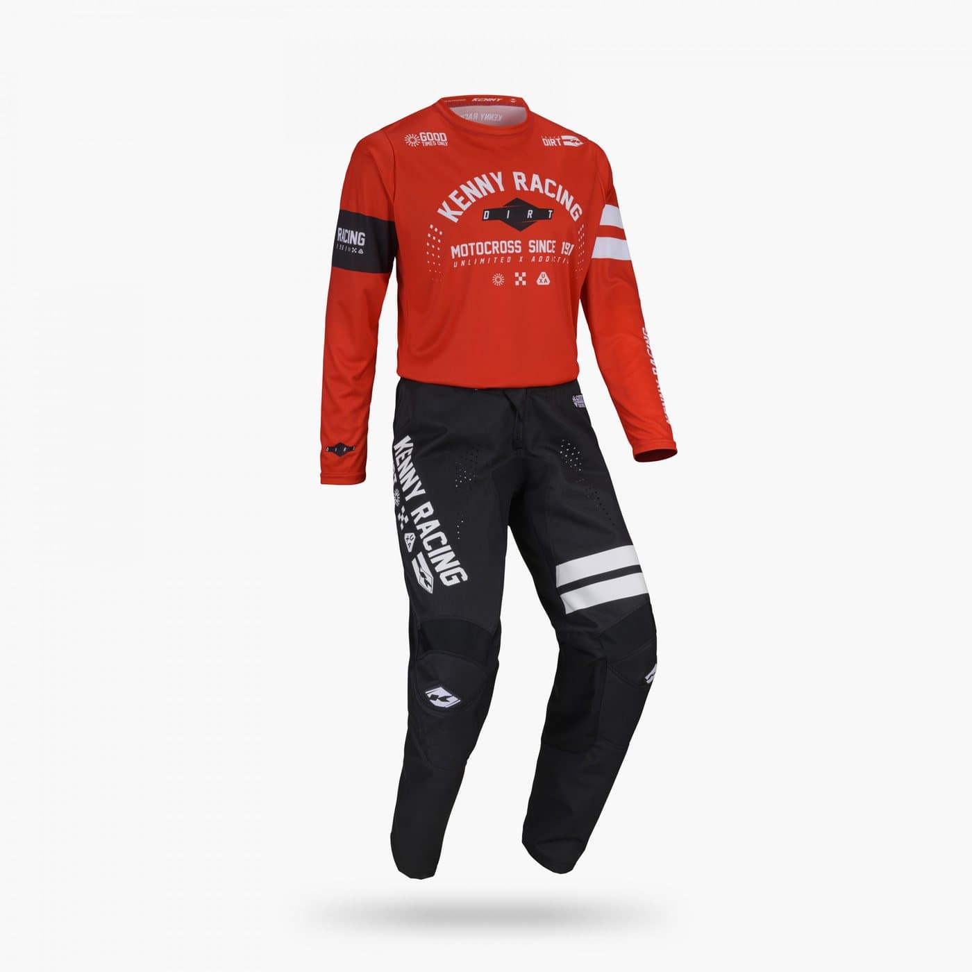 Kenny Track Shirt Dirt Rood