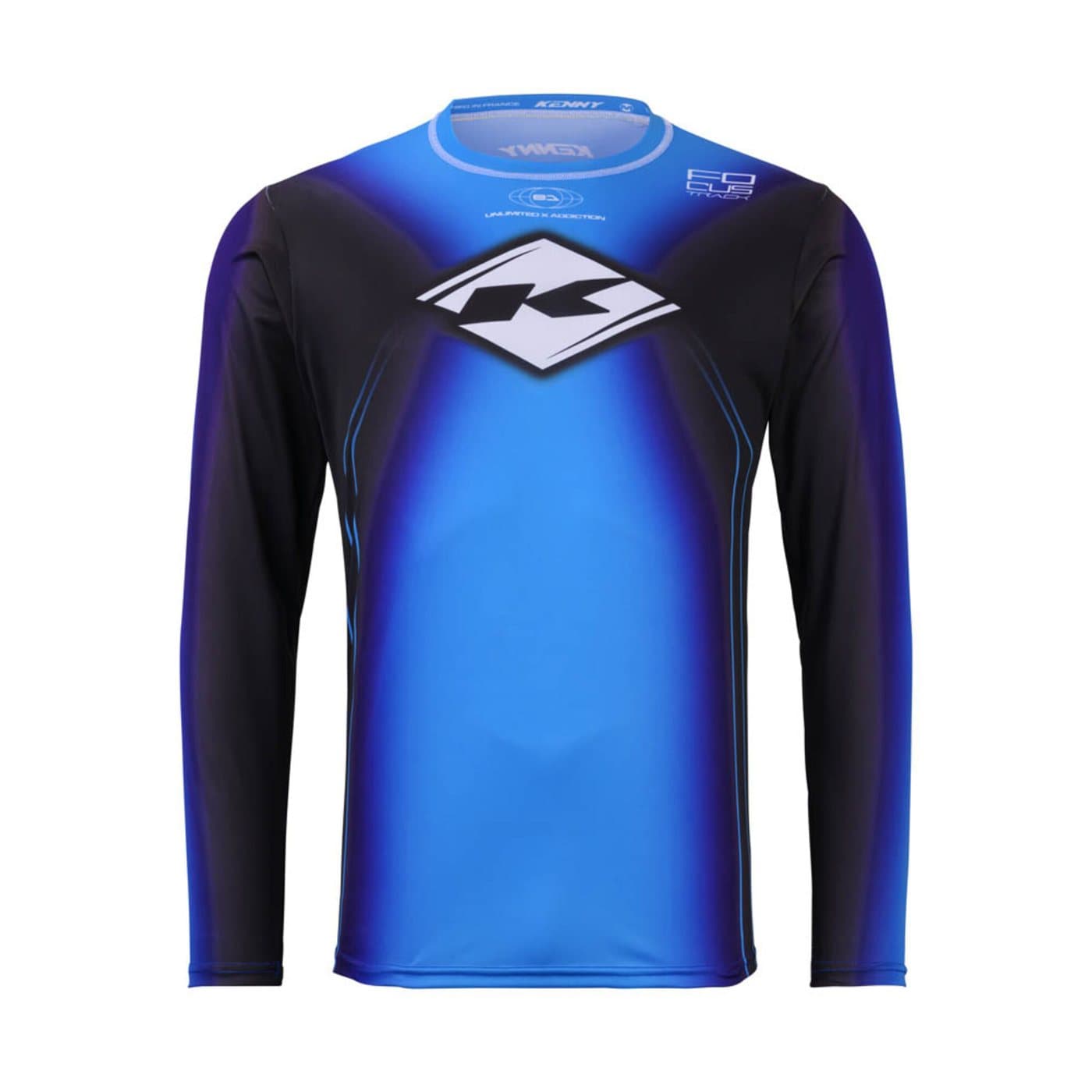 Kenny Track Shirt Focus Blauw