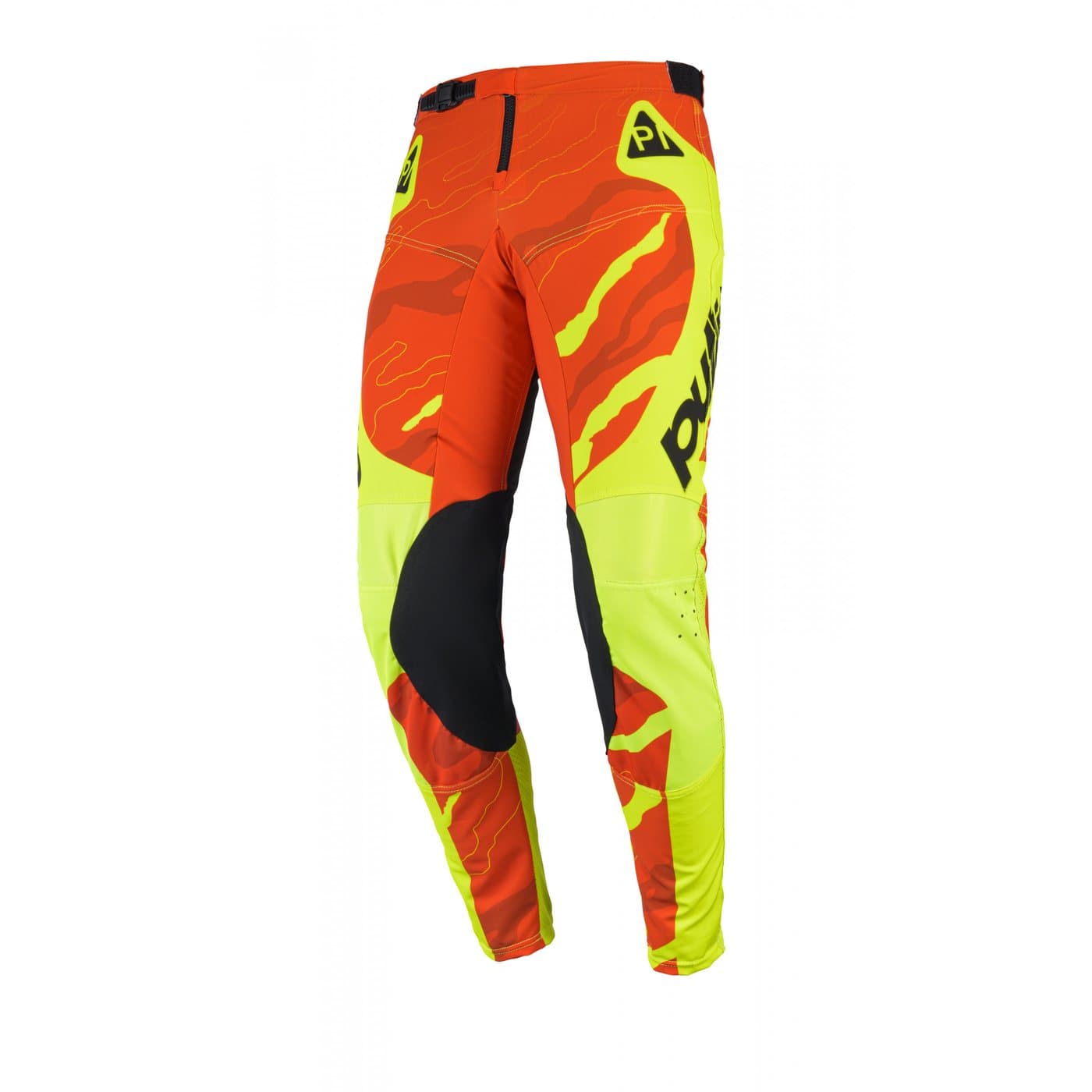 Pull In master Race Broek Camouflage Oranje Neon