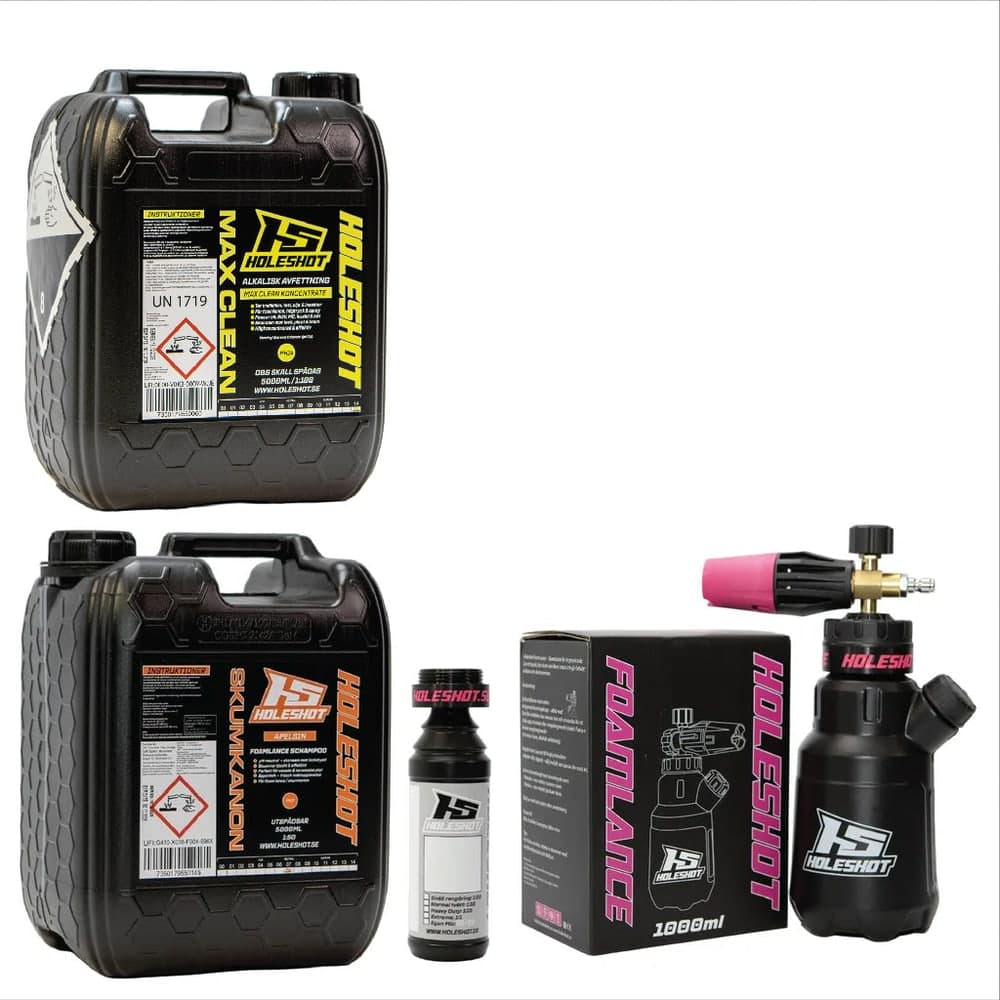 Avfettning + Fomalance Paket Stort