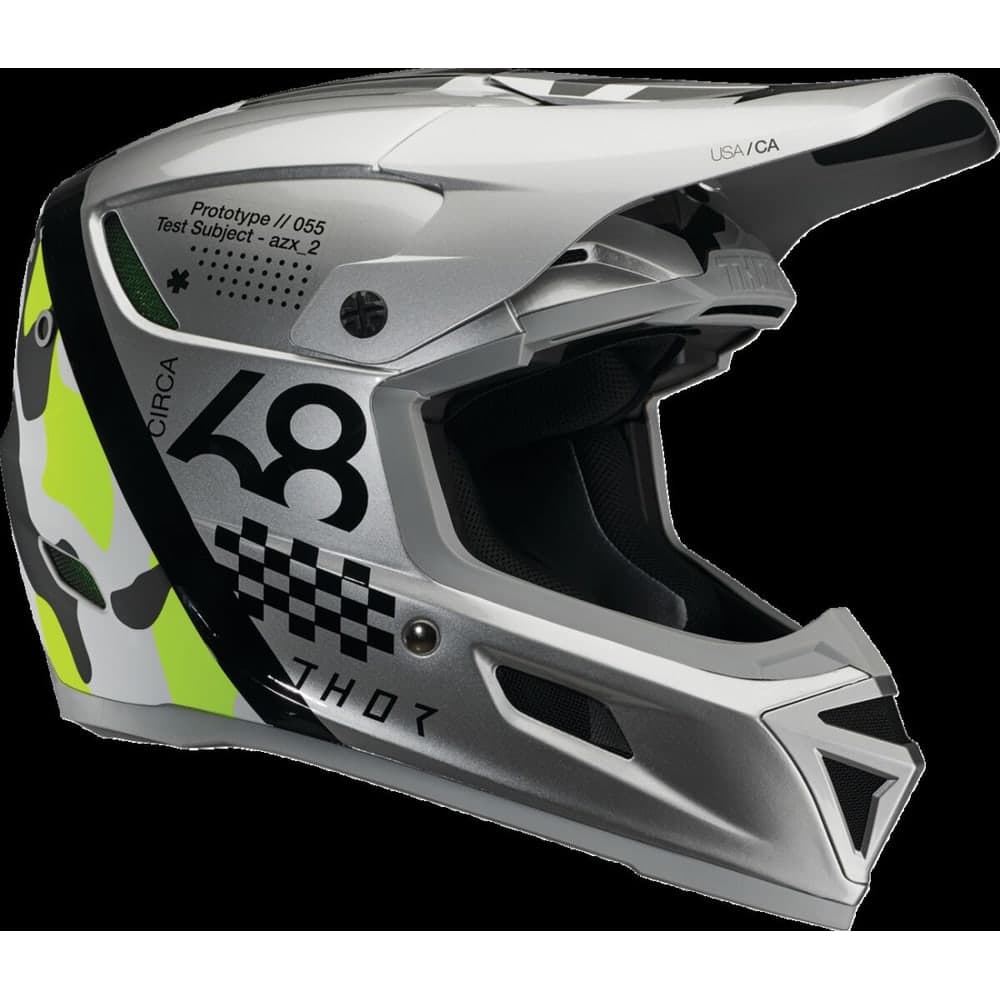 Thor Reflex Sport Riot Schwarz/Grau/Gelb
